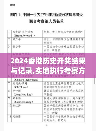 2024香港历史开奖结果与记录,实地执行考察方案_Tizen10.315