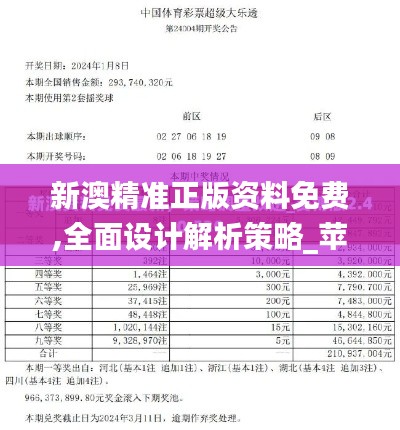 新澳精准正版资料免费,全面设计解析策略_苹果款4.110