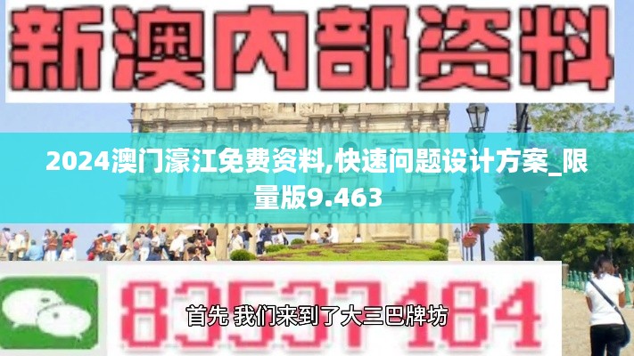 2024澳门濠江免费资料,快速问题设计方案_限量版9.463